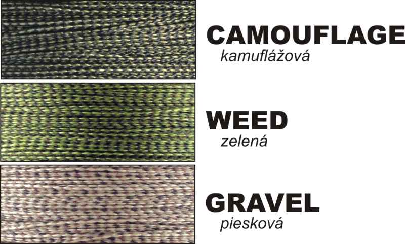 CLIMAX Návazcová šňůrka Cult Hunters Braid Weed 20m 25lbs