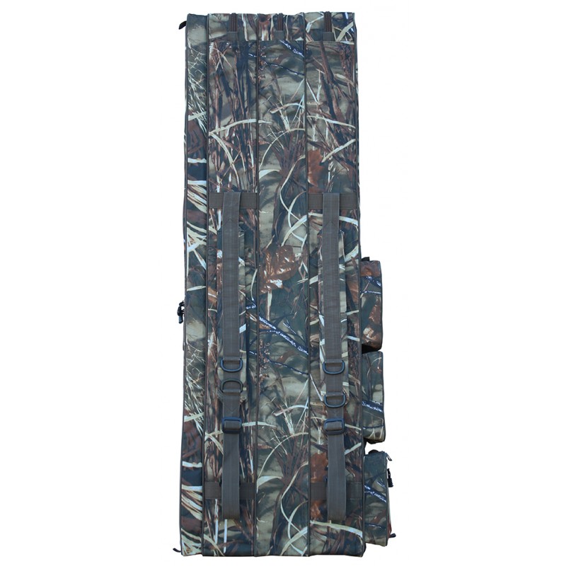SURETTI Obal na pruty tříkomorový CAMO 125cm