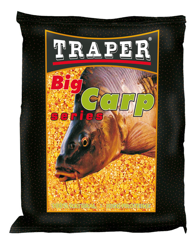 TRAPER Krmítková směs Big Carp Jahoda 2,5kg
