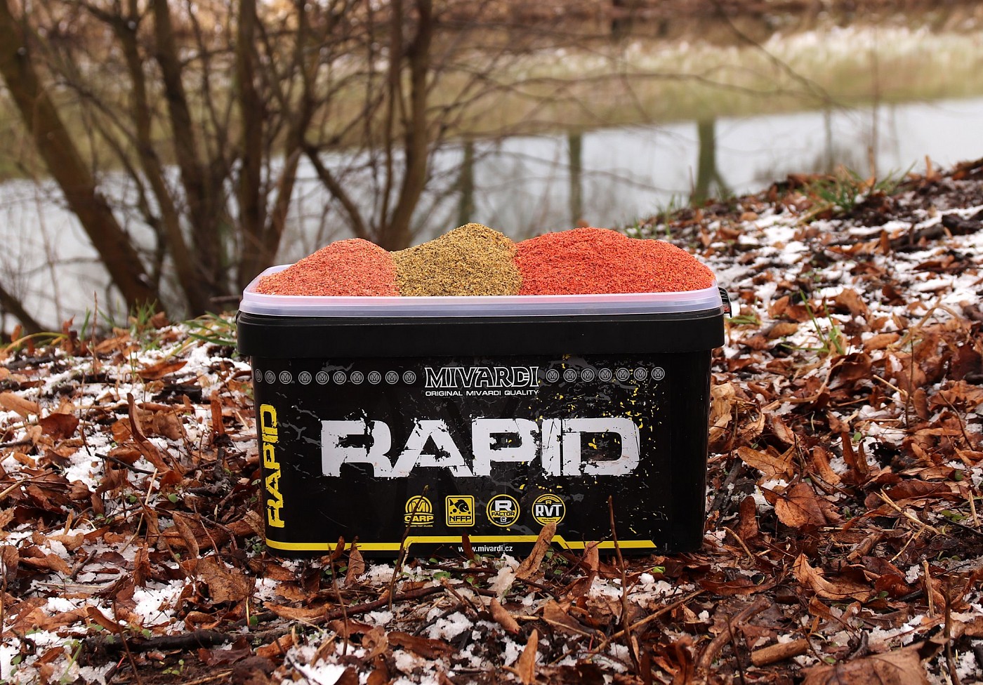 MIVARDI Method Feeder Mix Black Halibut 1kg