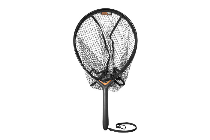 DELPHIN Podběrák s pogumovanou síťkou SPIN-R 60x50cm