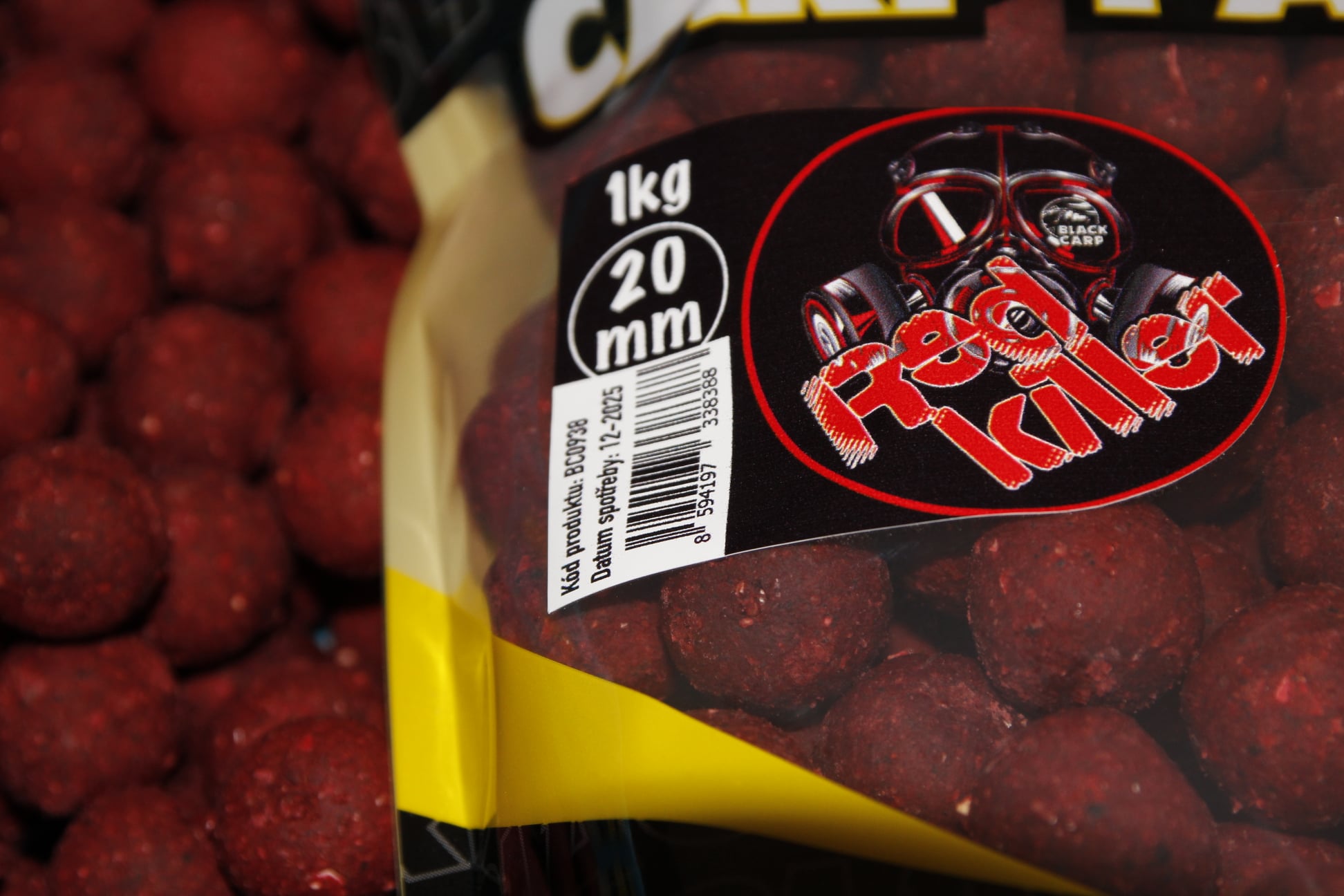 BLACK CARP Boilies Red Killer 5kg 20mm