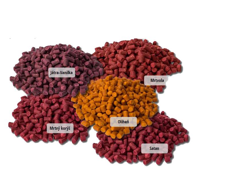 VÁCLAVÍK Pelety RSX Mrtvý korýš 800g 6mm