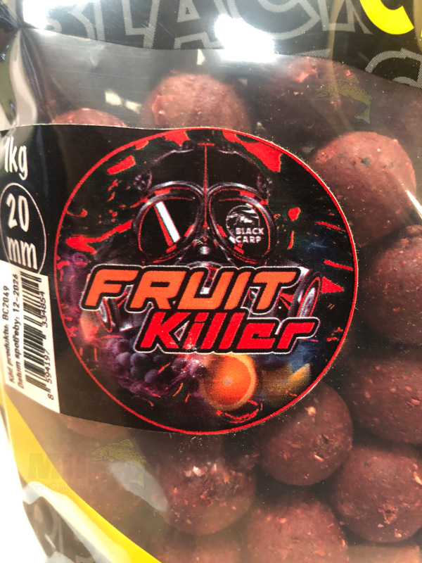 BLACK CARP Boilies Fruit Killer 5kg 24mm