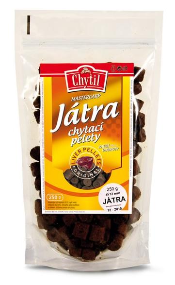 CHYTIL Pelety s dírou Játra 250g 14mm