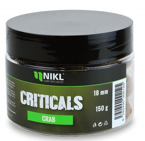 NIKL Criticals boilie Crab 150g 20mm