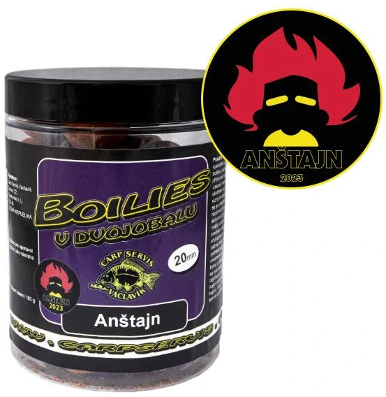CARP SERVIS VÁCLAVÍK Boilies v dvojobalu Anštajn 180g 20mm