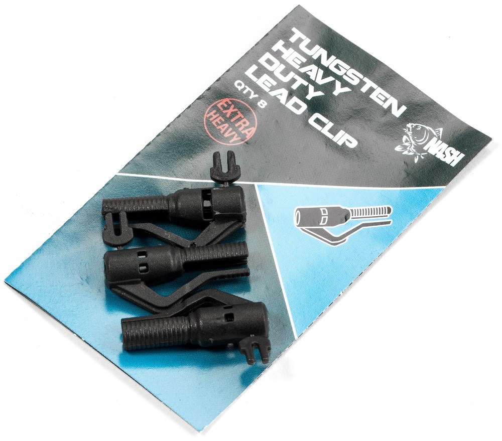 NASH Závěsky Tungsten Heavy Duty Lead Clip