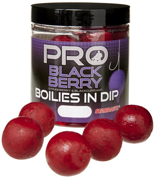 STARBAITS Boilies in dip Pro Blackberry 150g 24mm