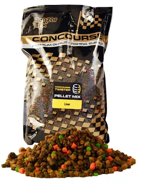 BENZAR MIX Concourse Twister Pellet Mix Játra 800g