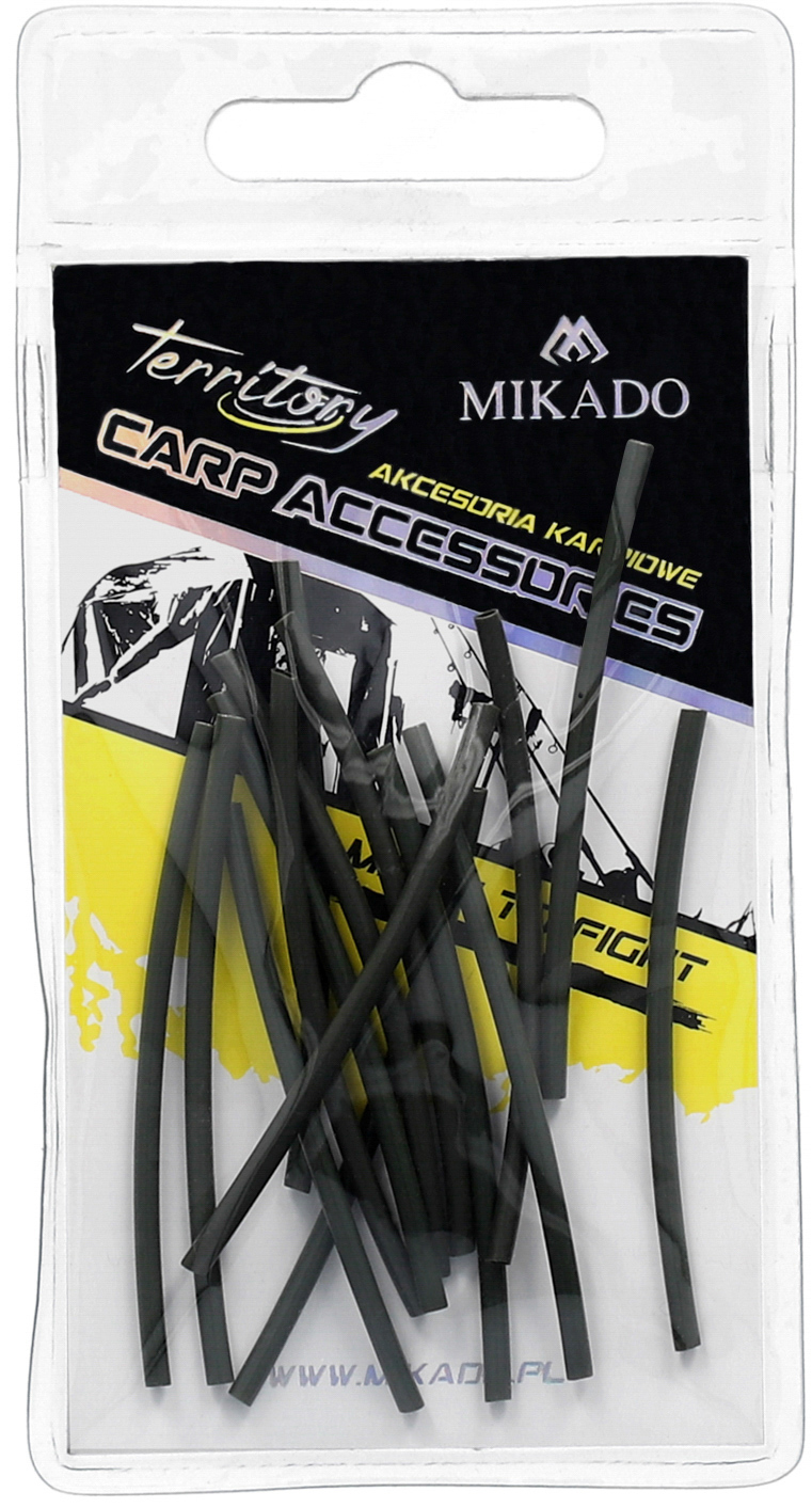MIKADO Smrštovací hadička tmavě zelená 2.2x1.0mm 15ks