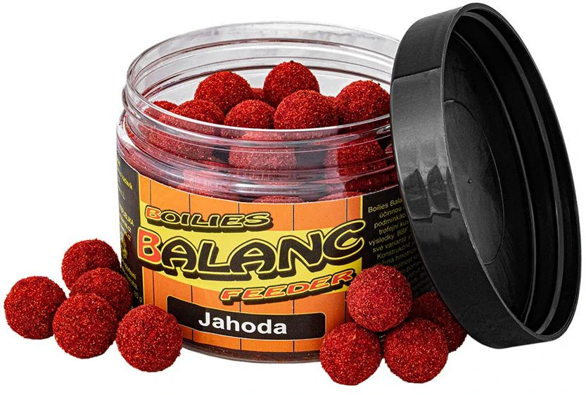 CARP SERVIS VÁCLAVÍK Boilies Balanc Feeder Jahoda 80g 12mm