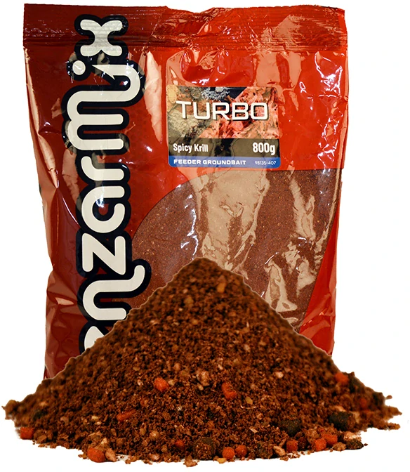 BENZAR MIX Krmítková směs Turbo Feeder Spicy Krill 800g