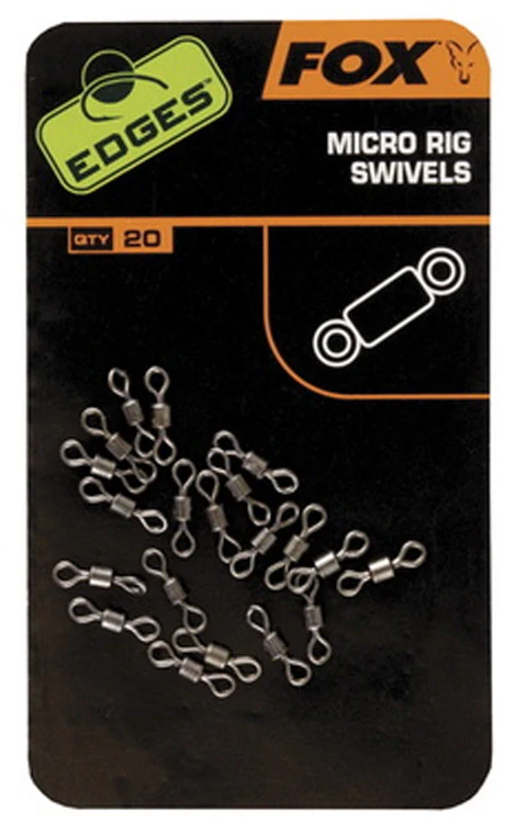 FOX Obratlík Edges Micro Rig Swivel