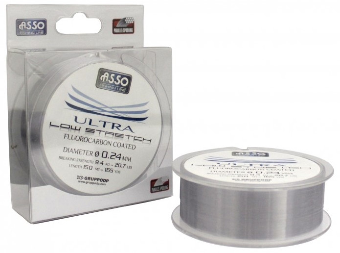 ASSO Vlasec Ultra Low Stretch 150m 0,20mm