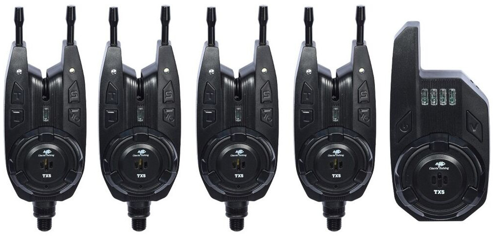 GIANTS FISHING Sada hlásičů Wireless Set TX5 4+1