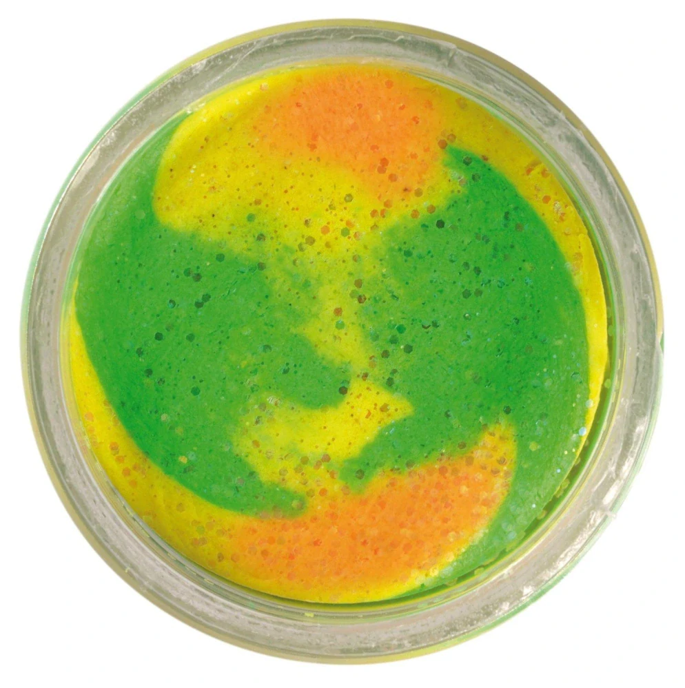BERKLEY Těsto na pstruhy PowerBait® Trout Bait Glitter 50g Rainbow