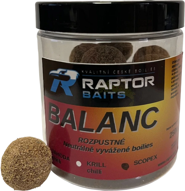 RAPTOR BAITS Boilie Balanc Scopex 250ml 20mm