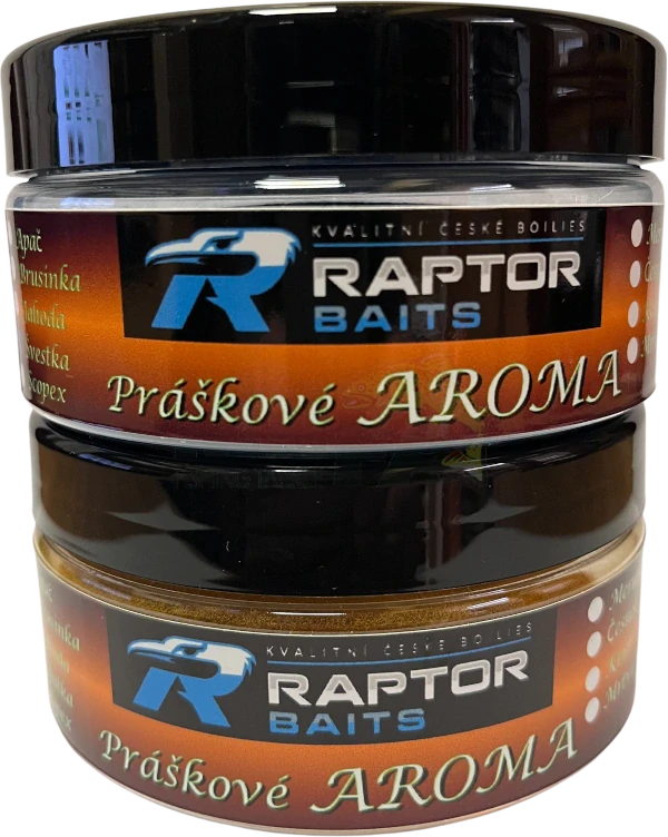 RAPTOR BAITS Práškové aroma Mrtvá ryba 60g