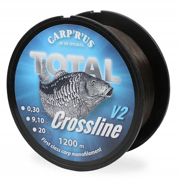 CARP´R´US Vlasec Total Crossline V2 Brown 1200m 0,30mm