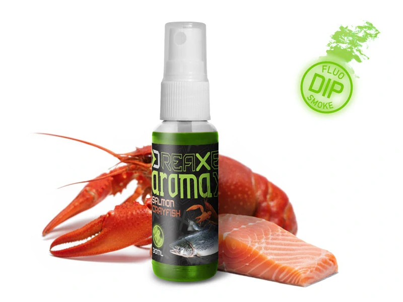 DELPHIN Dipovací sprej AromaX 30ml Losos Rak