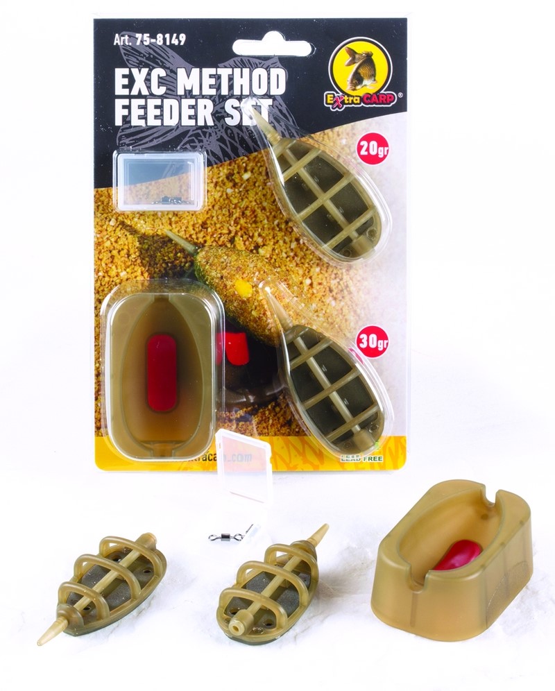 EXTRA CARP Method Feeder Set 20,30gr. + formička
