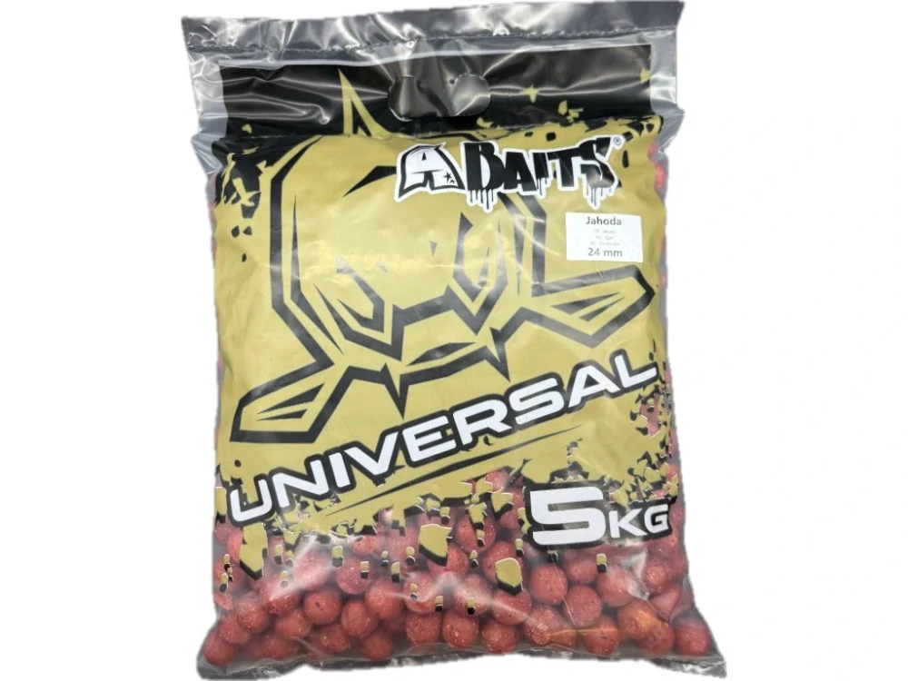 A BAITS Boilies Univerzal Jahoda 5kg 24mm