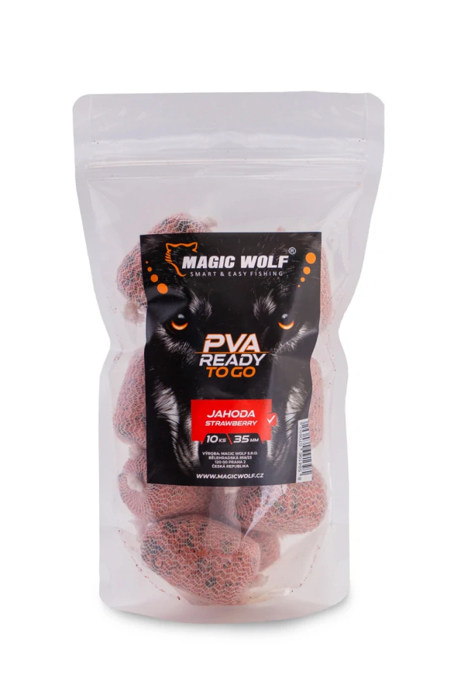 MAGIC WOLF PVA Ready to Go Jahoda 10ks 35mm