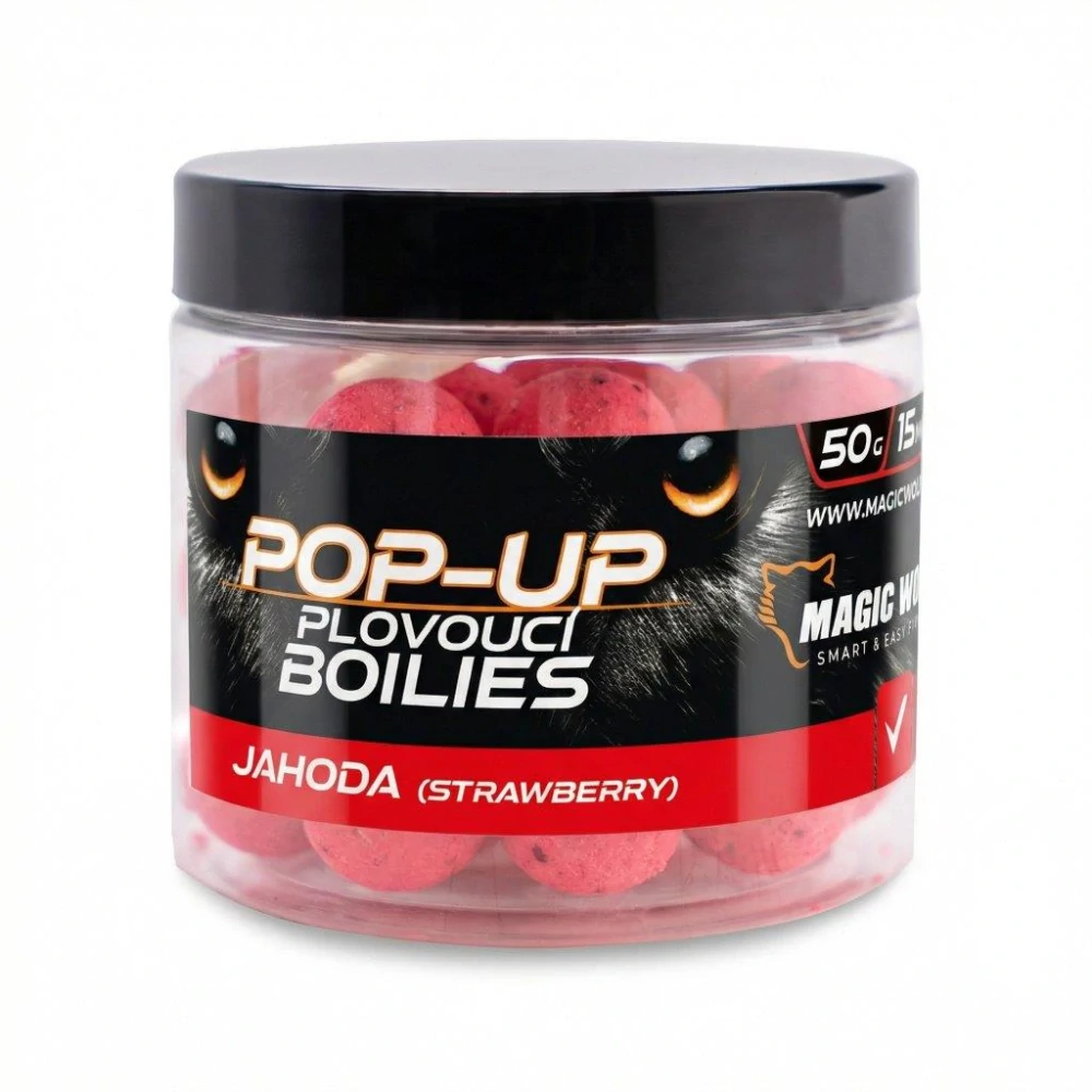 MAGIC WOLF Pop Up Jahoda 50g 15mm