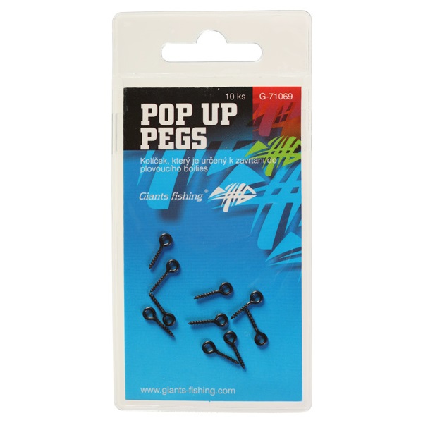 GIANTS FISHING Kolíček Pop Up Pegs 10ks