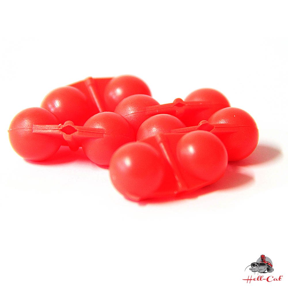 HELL-CAT Chrastítko Scream Balls Red 5ks