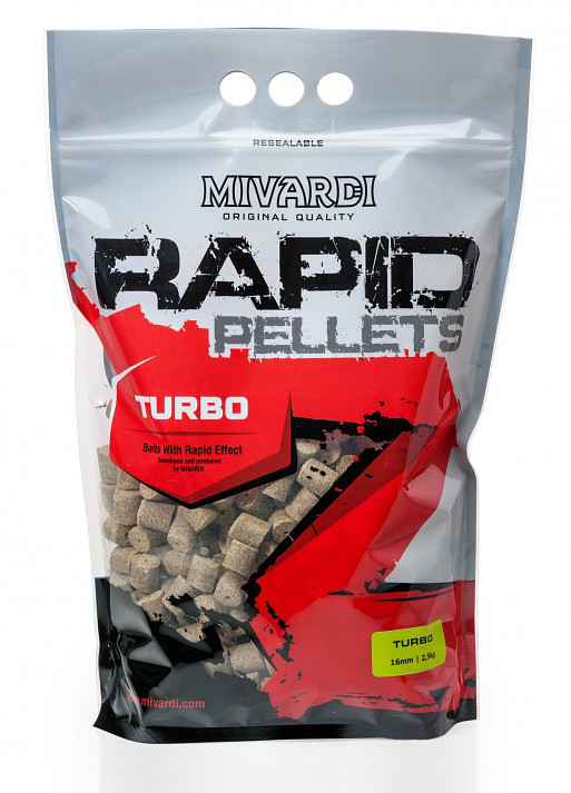 MIVARDI Pelety Rapid Turbo 2,5kg 8mm