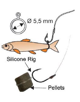 EXTRA CARP Bait Elastic Bands 5,5mm