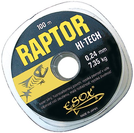 ESOX Vlasec Raptor Hi-Tech 100m 0,12mm
