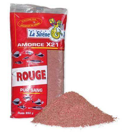 LA SIRENE Vnadící směs X21 Rouge Groundbait 850gr.
