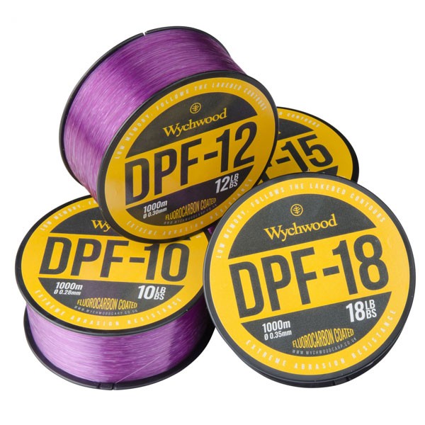WYCHWOOD Vlasec Deep Purple Fluoro Coarted Mono 1000m 10lb 0,28mm