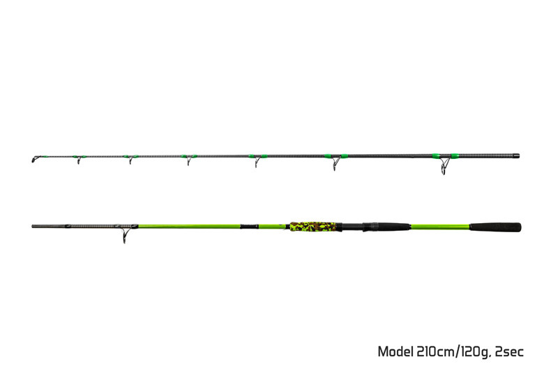 DELPHIN Prut Hyperio 2 210cm 120g 2-díl