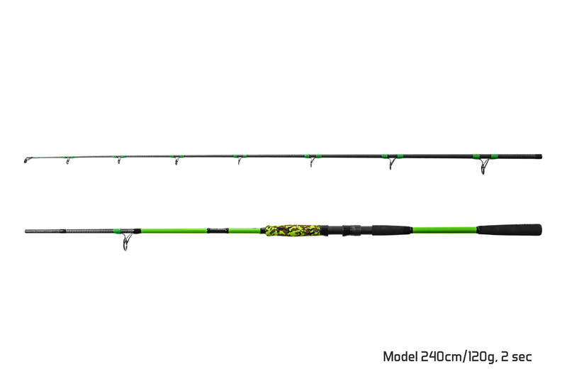 DELPHIN Prut Hyperio 2 240cm 120g 2-díl