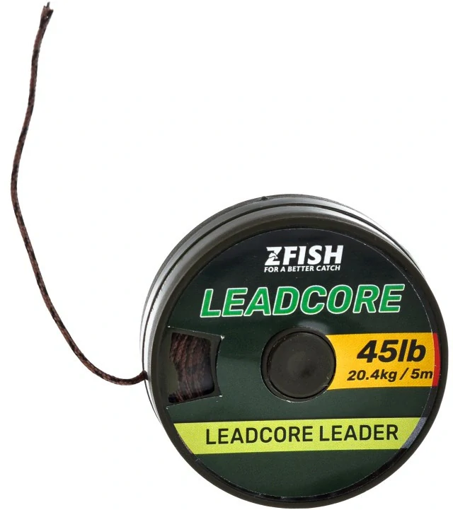 ZFISH Olověná šňůrka Leadcore leader 5m 45lb