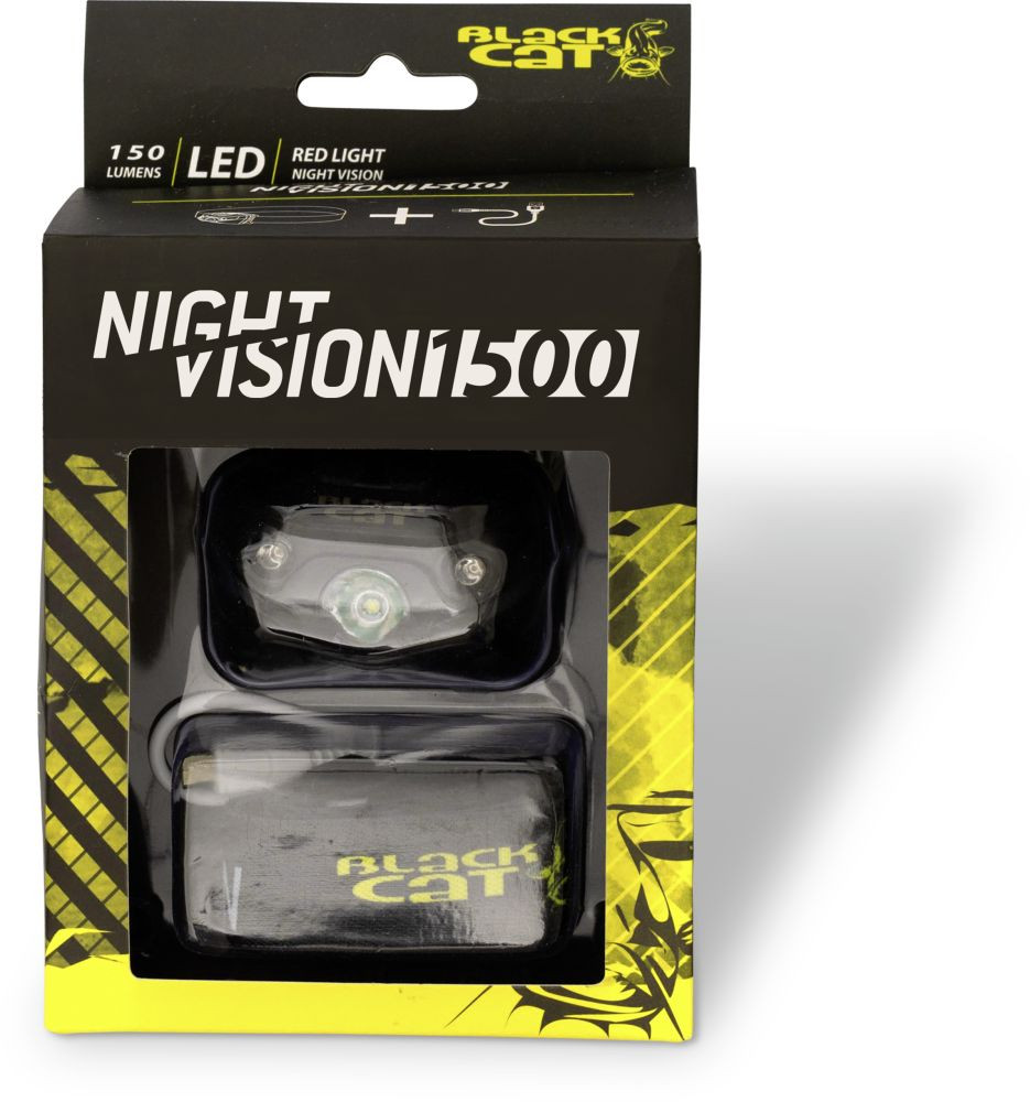 BLACK CAT Čelovka Night Vision 1500