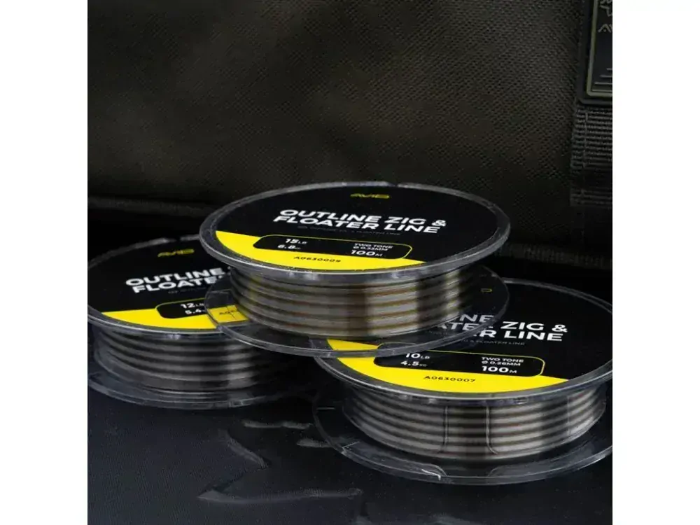 AVID Vlasec Outline Zig & Floater Line 100m 12lb 0,30mm