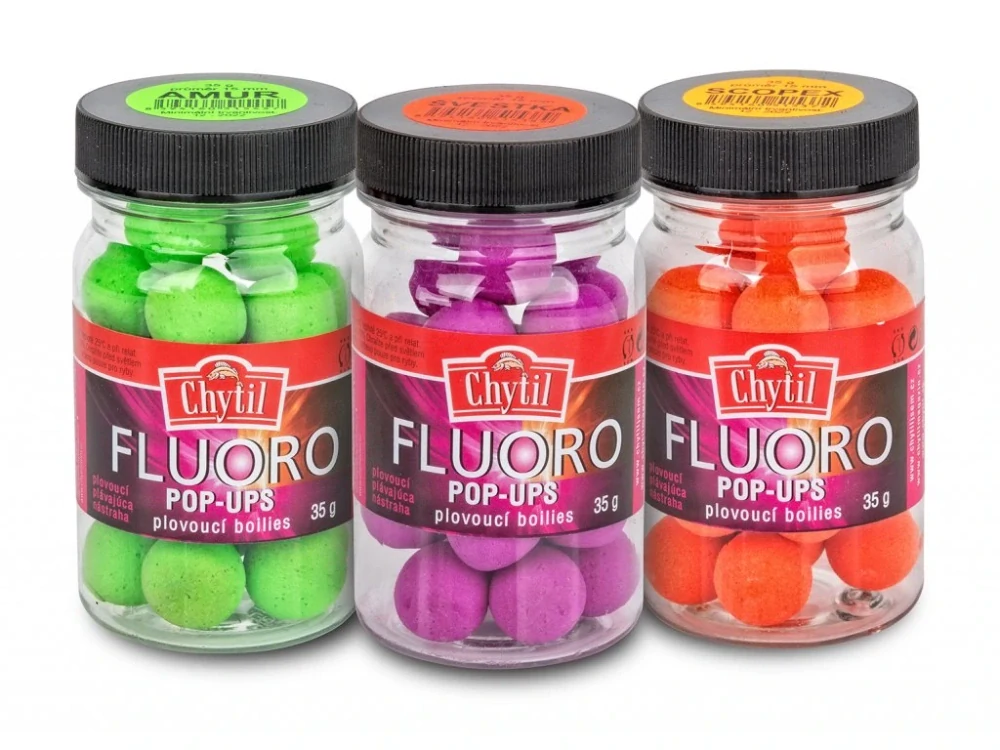 CHYTIL Fluoro Pop Up Jahoda 15mm 35g
