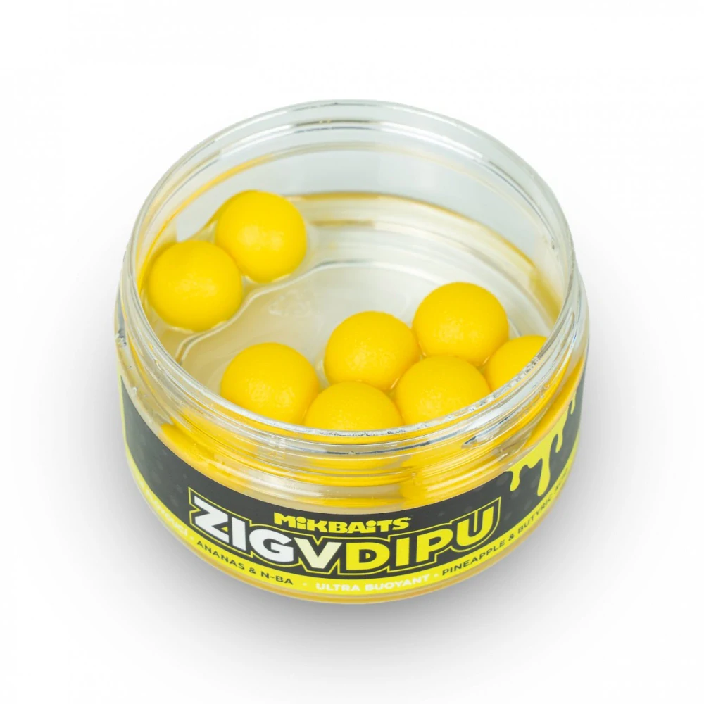 MIKBAITS Plovoucí v dipu Zig Ultra Ananas N-BA 15mm
