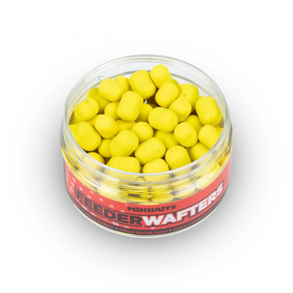 MIKBAITS Feeder Wafters Chilli Česnek 100ml 8+12mm