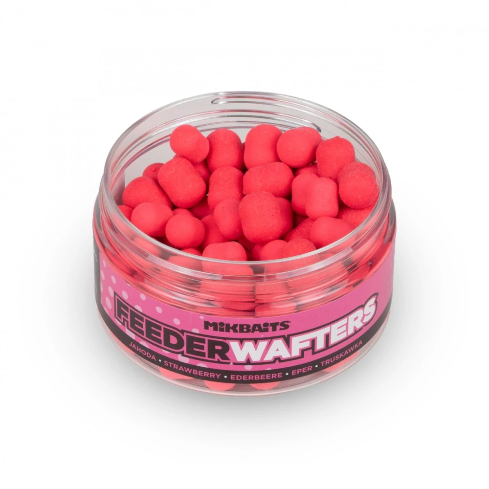 MIKBAITS Feeder Wafters Jahoda 100ml 8+12mm
