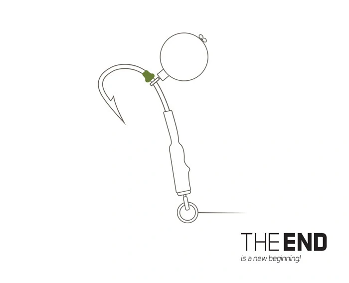 DELPHIN Gumový stoper The End Ronnie 20ks