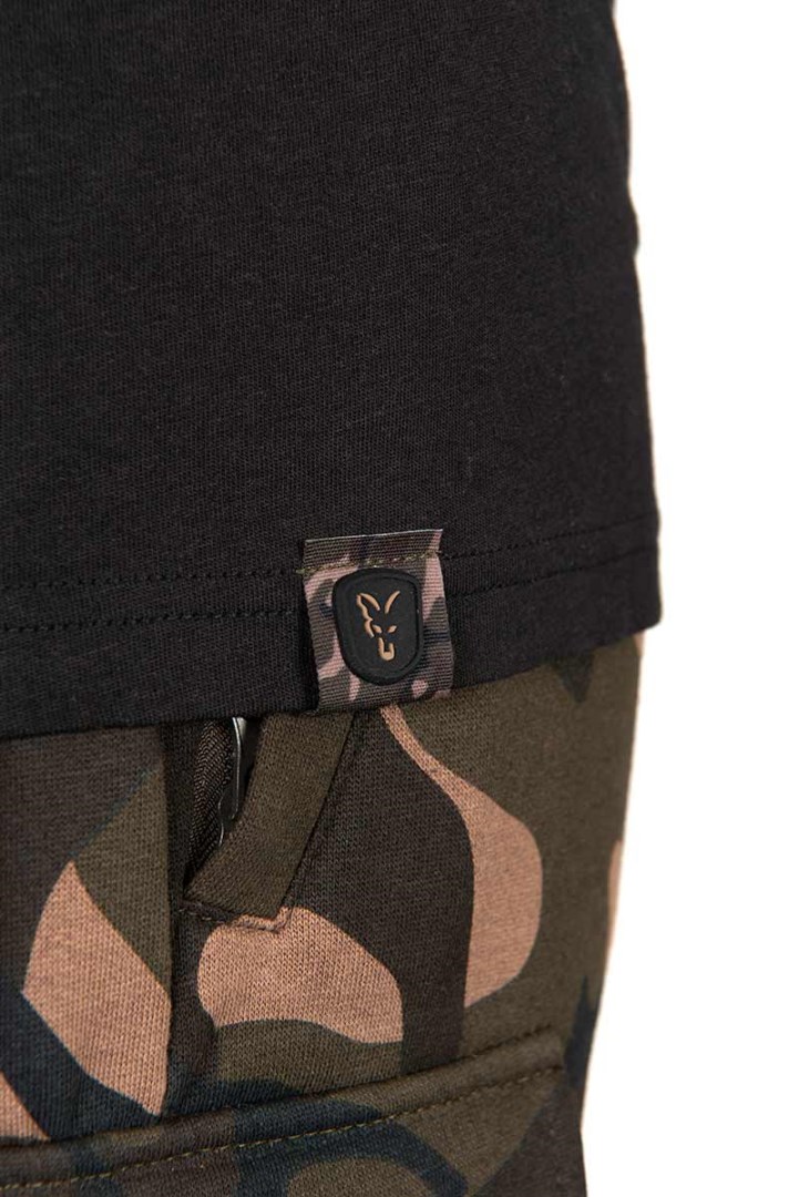 FOX Tričko Black Camo Outline T-Shirt XL
