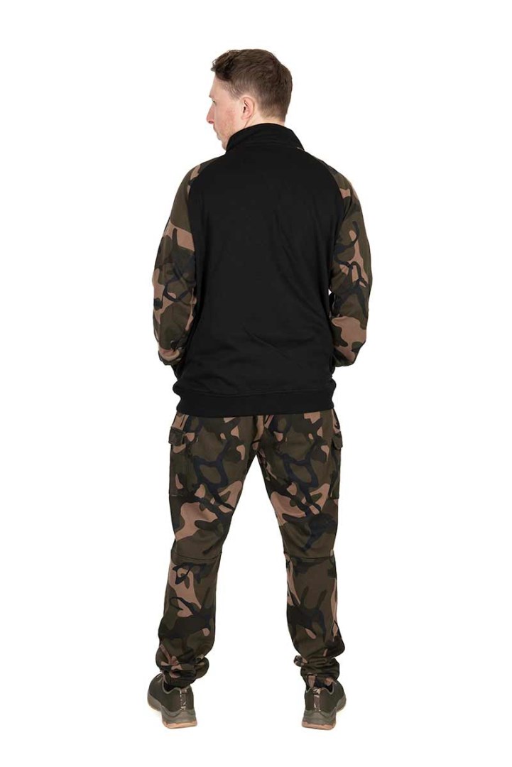 FOX Mikina LW Black Camo QTR Zip L