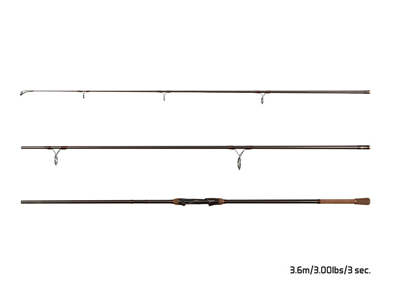 DELPHIN Prut Impala Carp V3 360cm 3,00lb 3-díl