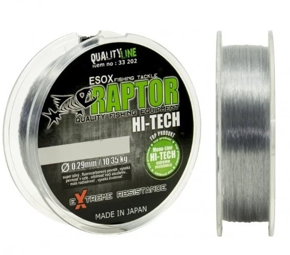 ESOX Vlasec Raptor Hi-Tech 100m 0,14mm